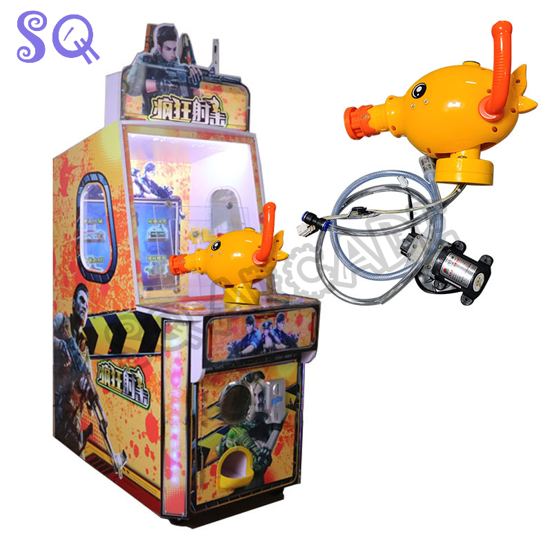 Whack A Mole Arcade - เครื่องยิงปืน, ปืนฉีดน้ำ, ปืนยิงลูกบอล, อุปกรณ์เสริมตู้เกมอาร์เคด DIY, เครื่องเกมยิงปืนคู่ขนาดใหญ่สำหรับความบันเทิง