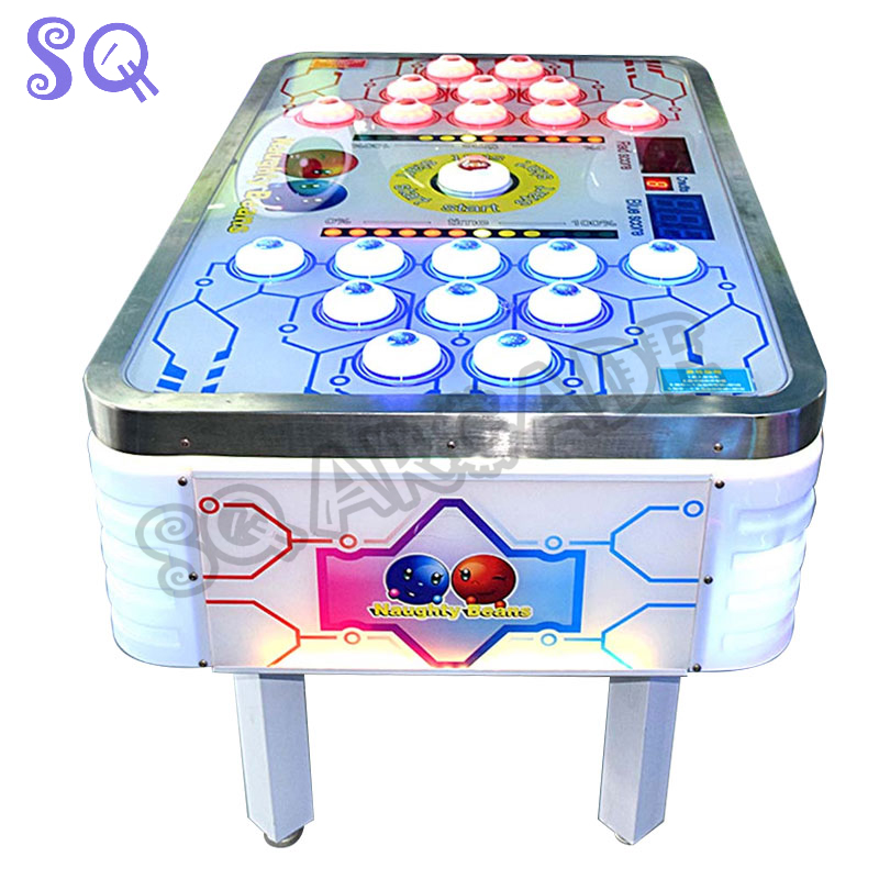 Whack A Mole Arcade - เหรียญดำเนินการในร่มสวนสนุกอุปกรณ์ Naughty ถั่ว Hit Hammer Game