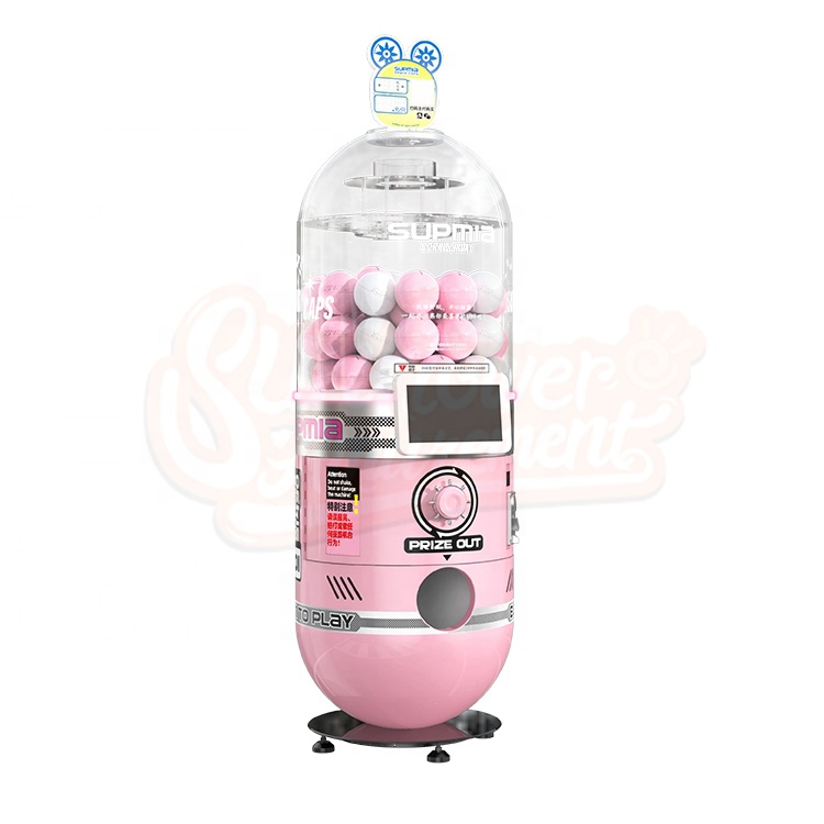 Prize Capsule Toy Machine - เครื่องจำหน่ายของเล่นแบบหยอดเหรียญอัตโนมัติ ดีไซน์ยอดนิยม เครื่องเกมของเล่นรางวัลแบบหยอดเหรียญพลาสติก