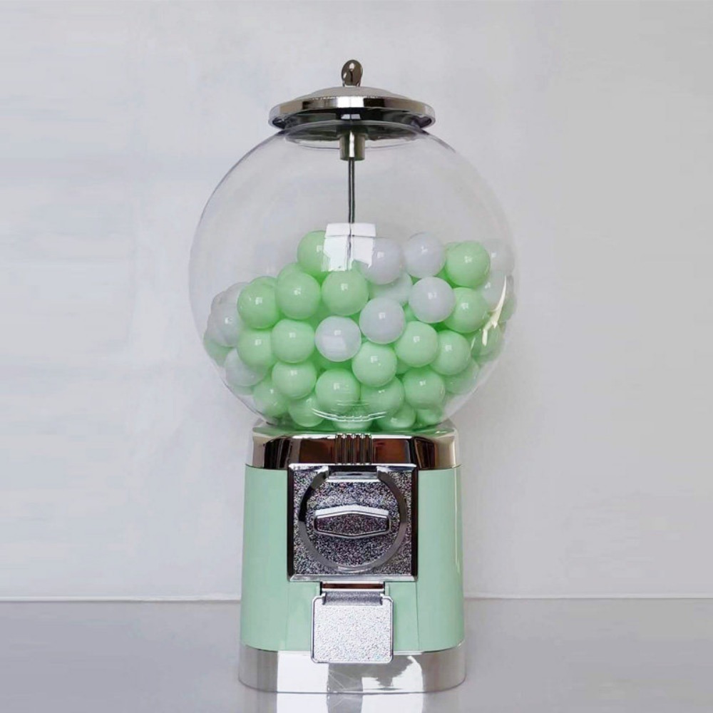 Prize Capsule Toy Machine - เครื่องจ่ายของเล่นแคปซูลกาชาปองขนาด 25 นิ้ว, เครื่องจ่ายรางวัลแบบหมุนด้วยมือสำหรับงานคาร์นิวัล, งานวันเกิด, และกิจกรรมในห้องเกมอาร์เคด