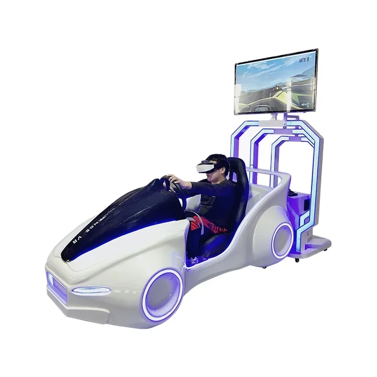 9D Vr Simulator - เครื่องเกมขับรถเสมือนจริง 9D สร้างรายได้สูง กำไรดี เครื่องจำลองการขับรถ VR