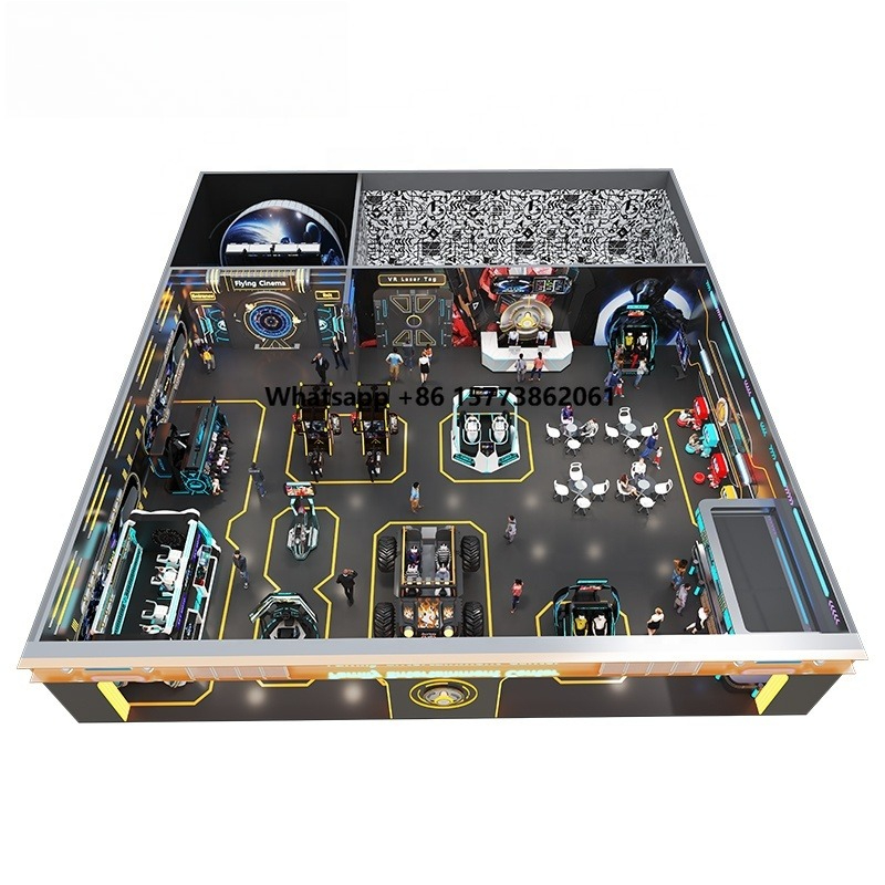 สวนสนุก VR 5D 7D 9D เกมอาร์เคด - 9D Vr Simulator บทวิจารณ์และราคา