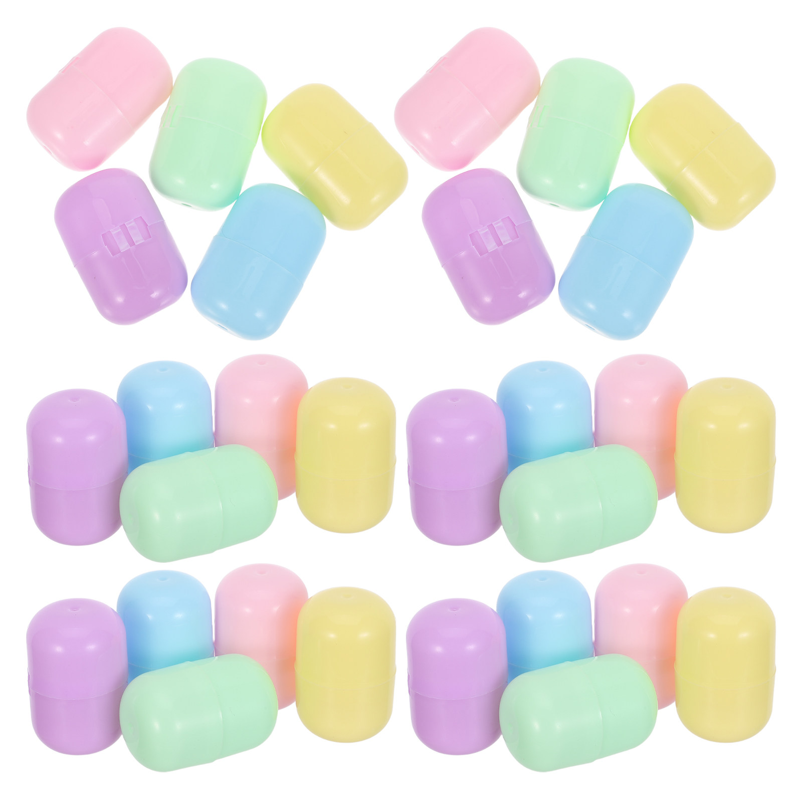 แคปซูลบิดได้ 50 ชิ้น สำหรับตู้ - Prize Capsule Toy Machine บทวิจารณ์และราคา