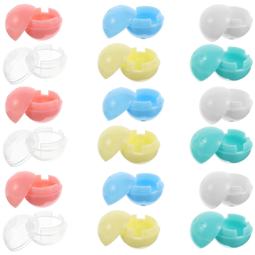 แคปซูลใสทรงกลมขนาดเล็ก 30 ชิ้น - Prize Capsule Toy Machine บทวิจารณ์และราคา