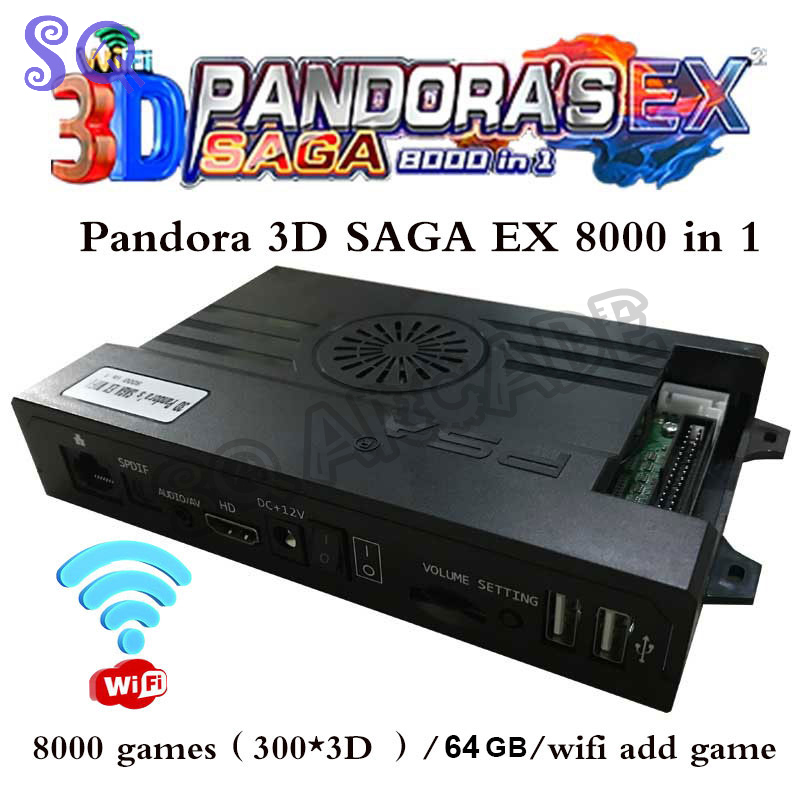 แผงเกม Arcade Pandora EX2 8000 - Arcade Game Cabinet บทวิจารณ์และราคา