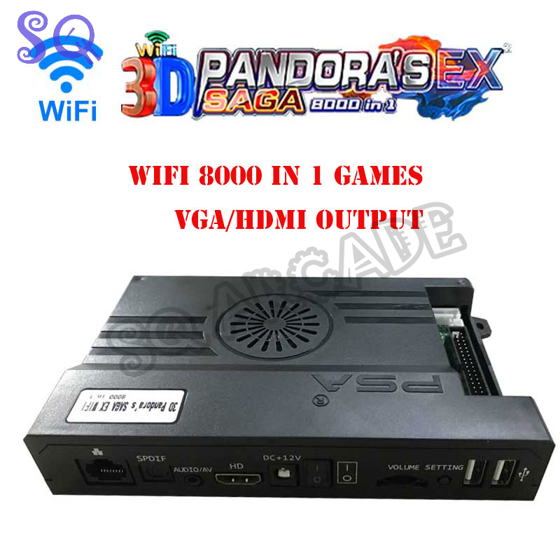 แผงเกม Arcade Pandora EX2 8000 - Arcade Game Cabinet บทวิจารณ์และราคา