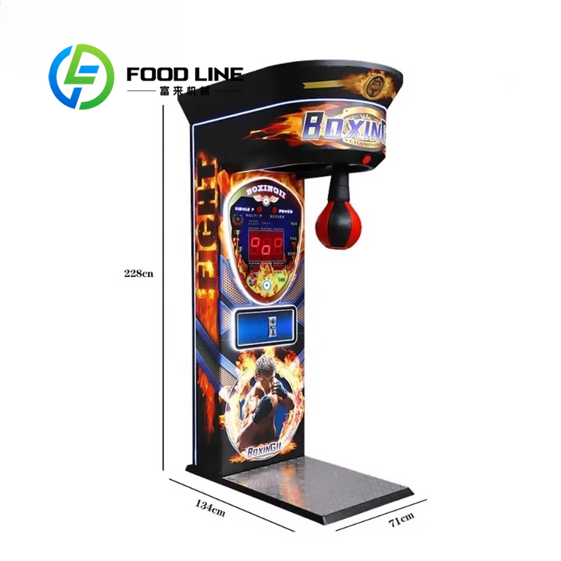 เครื่องทดสอบความแข็งแรงในการชก - Boxing Machine Arcade บทวิจารณ์และราคา