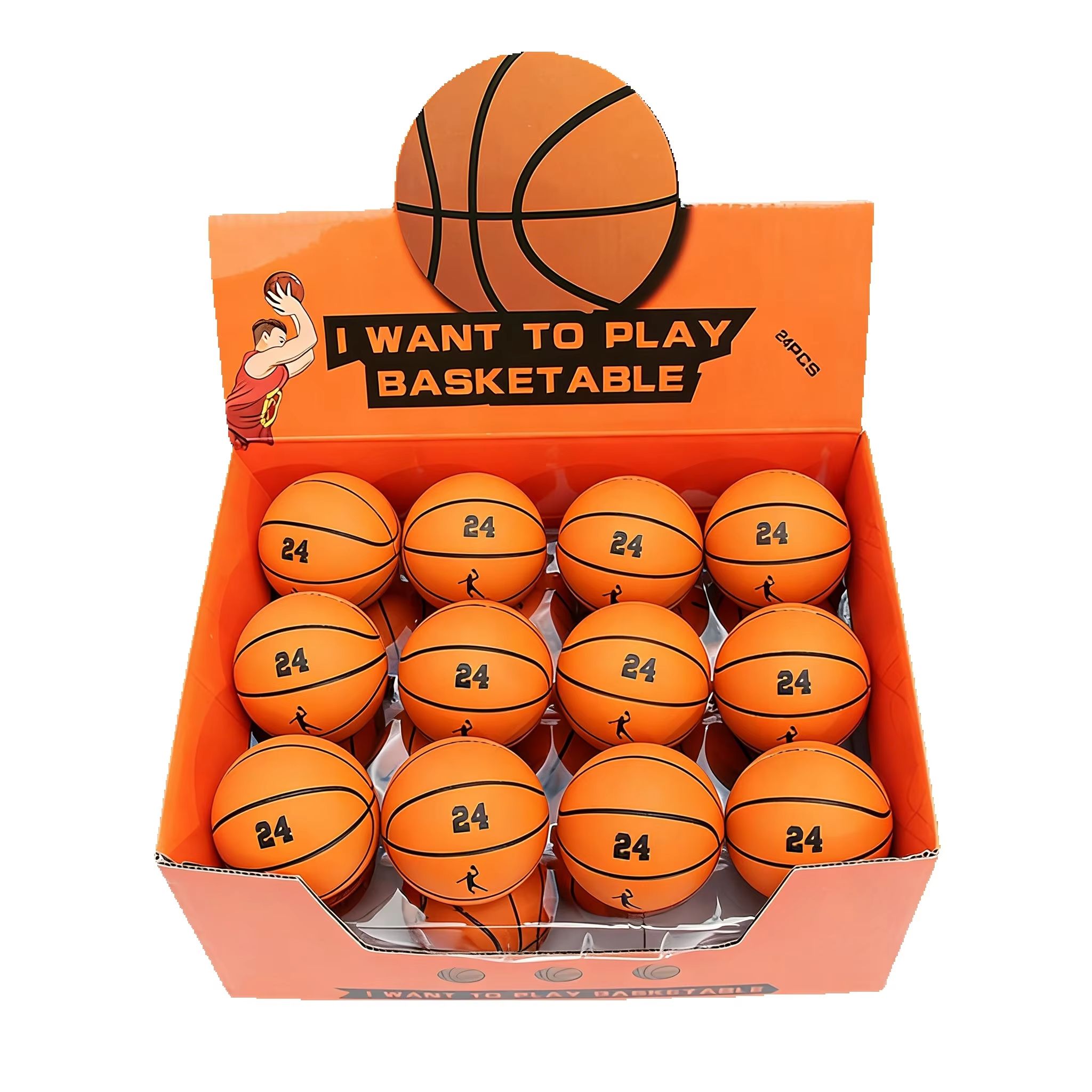 ลูกบาสเก็ตบอลยางขนาดเล็ก 6 ซม. - Basketball Arcade Game บทวิจารณ์และราคา
